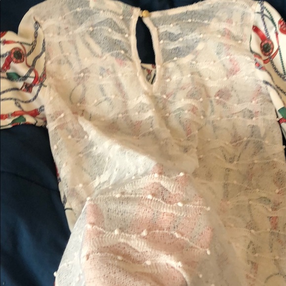 White blouse excellent condition NEVER WORN - Picture 4 of 4